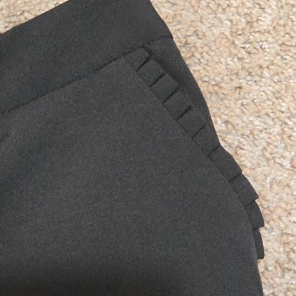 Zac & Rachel Black Dress Pants 14 Pleated Pocket Stretch Career NWOT - Picture 8 of 16